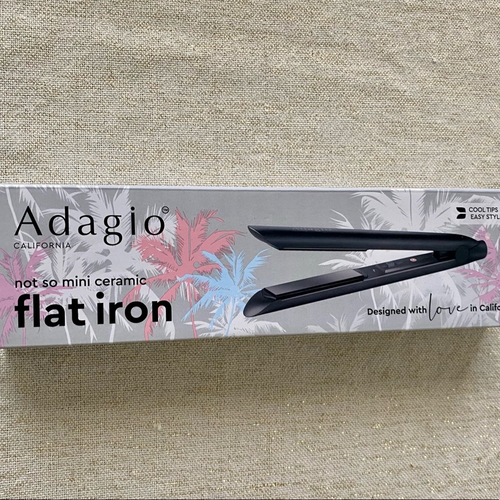 NIB Adagio Flat Iron